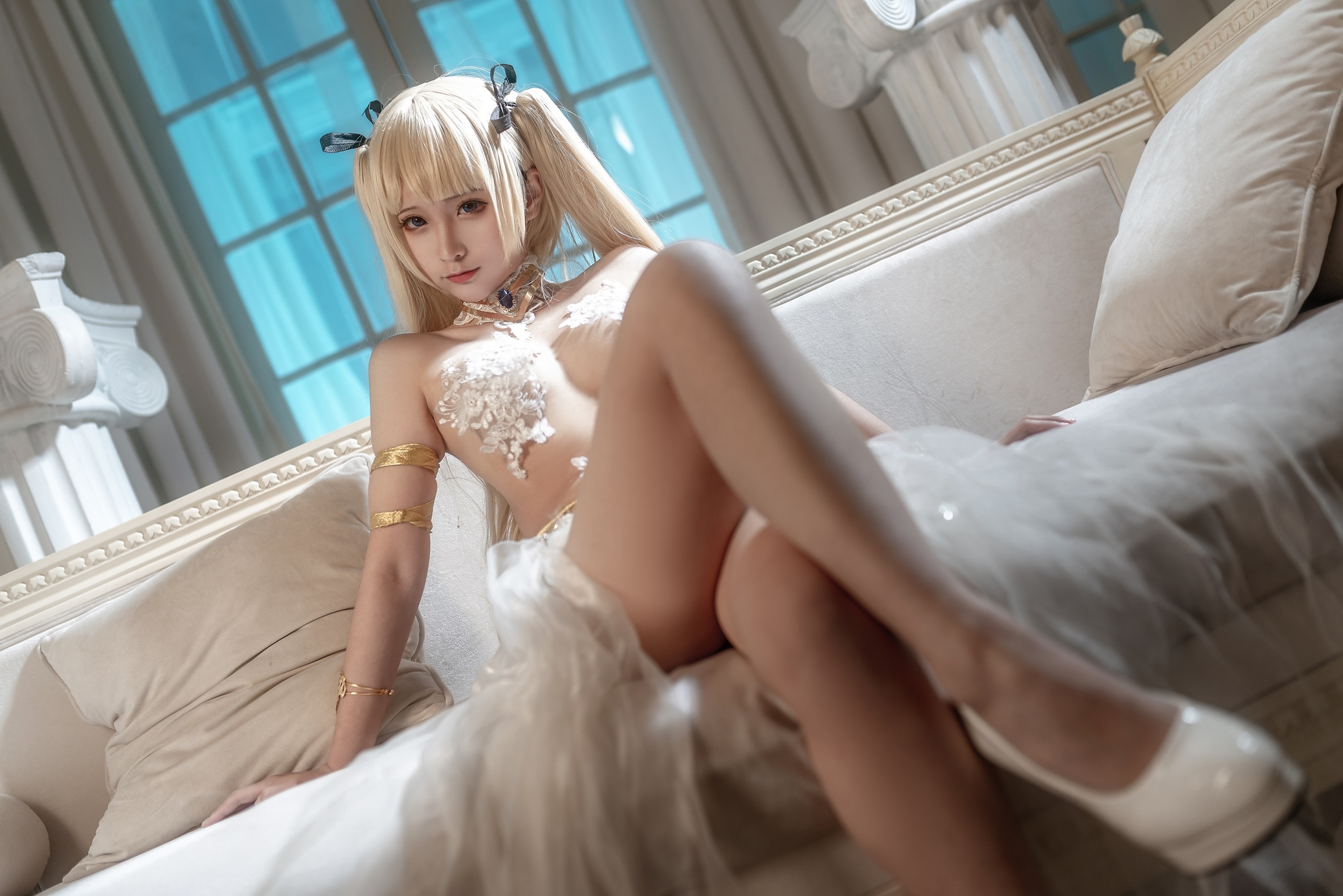 图片[1]-蠢沫沫 – NO.186 沫沫真爱版 玛丽罗斯礼服 [40P]-XikXak